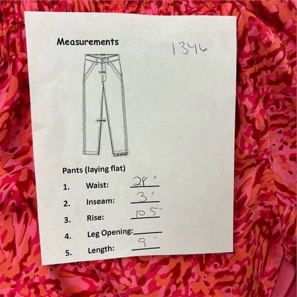 Z by Zella Aerodynamic Women's Active Shorts Medium Coral Print Gym Running - Picture 6 of 6